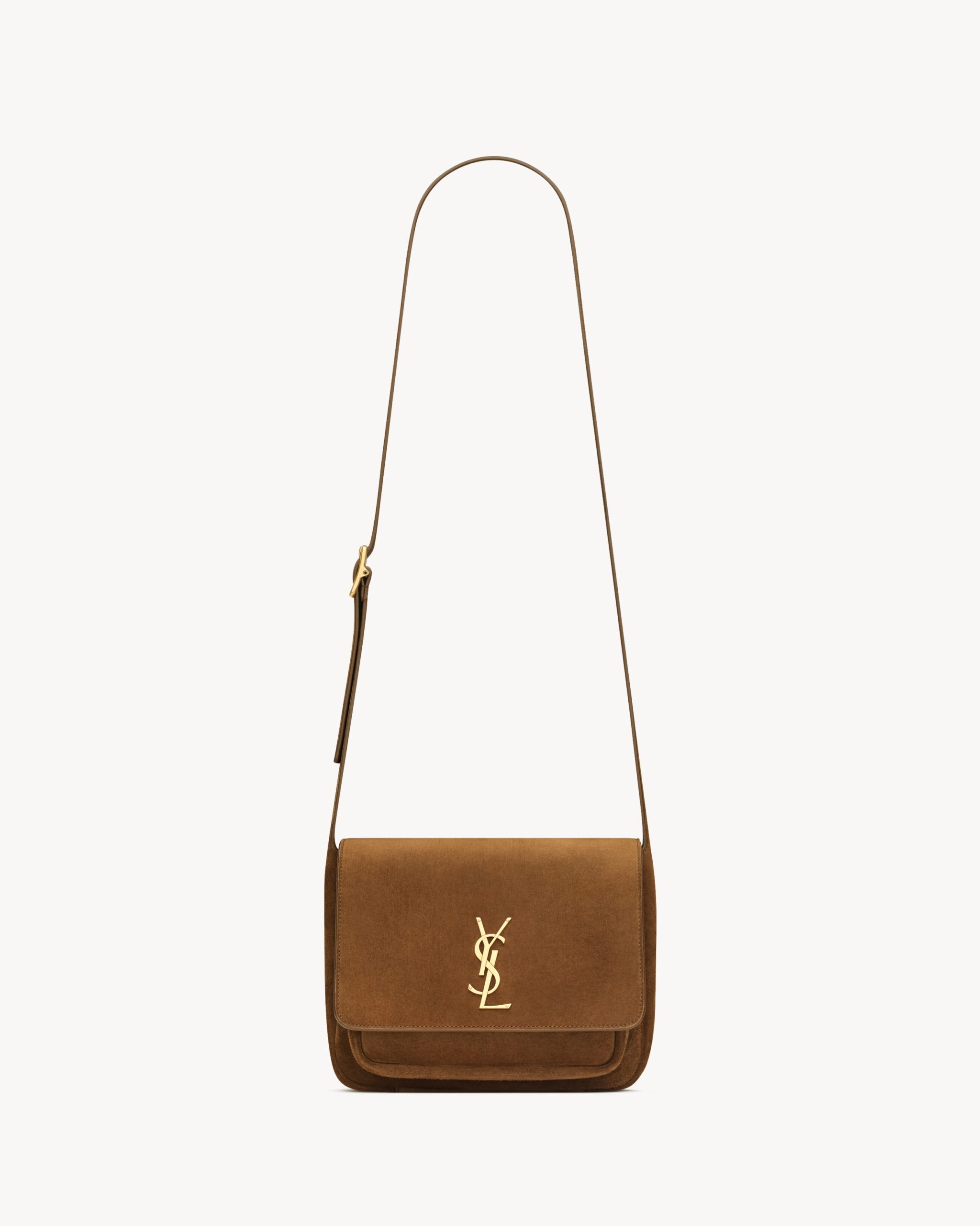YSL NIKI satchel in suede - Image 1
